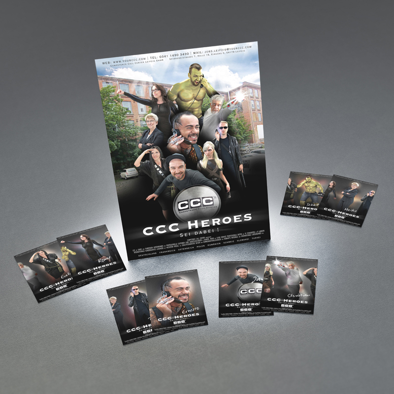 CCC-Heros Plakat